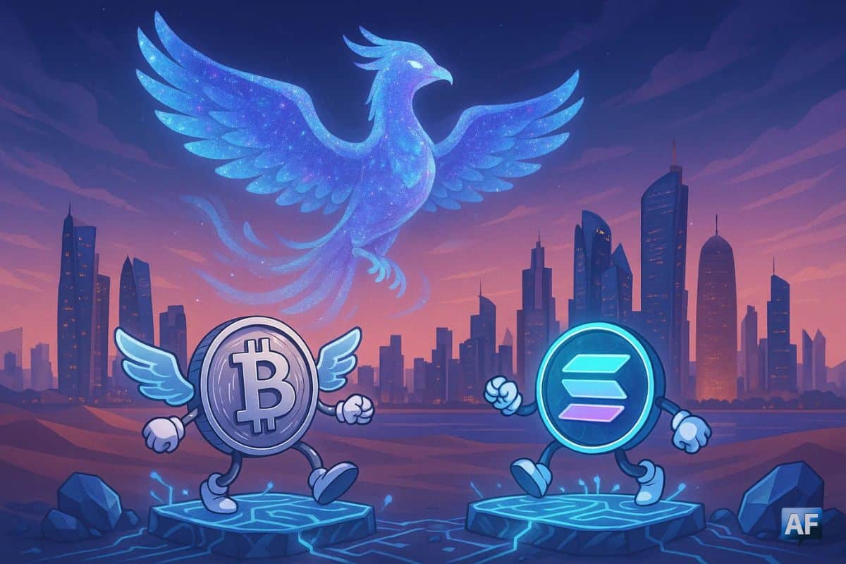Phoenix Group marque un grand coup avec 150 M$ en BTC et SOL à Abu Dhabi